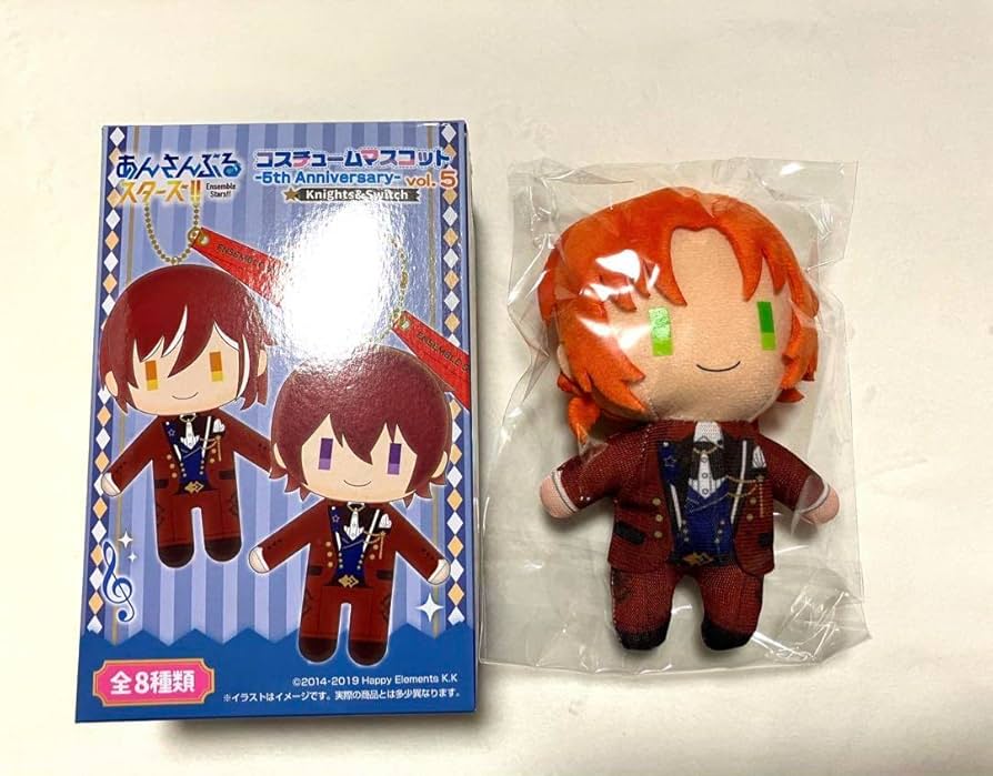 月永レオ　コスマス　5周年　新衣装ぬいぐるみ Amazon.co.jp: 即購入あんスタ コスマス 5周年 月永レオ : Toys